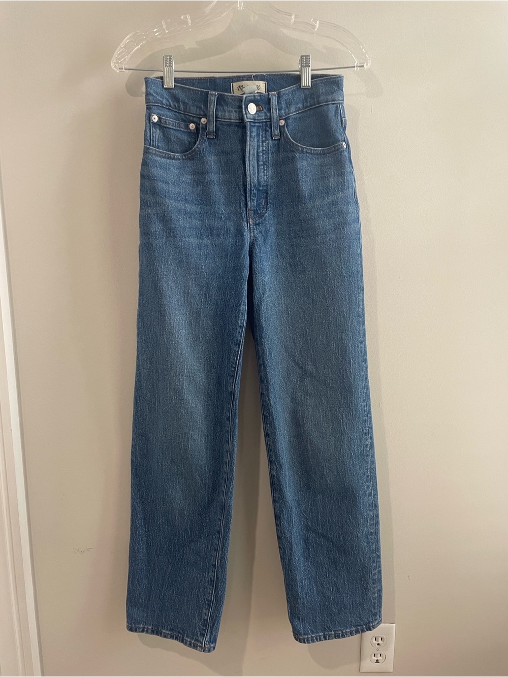 Madewell The Perfect  vintage wide leg jean size 24